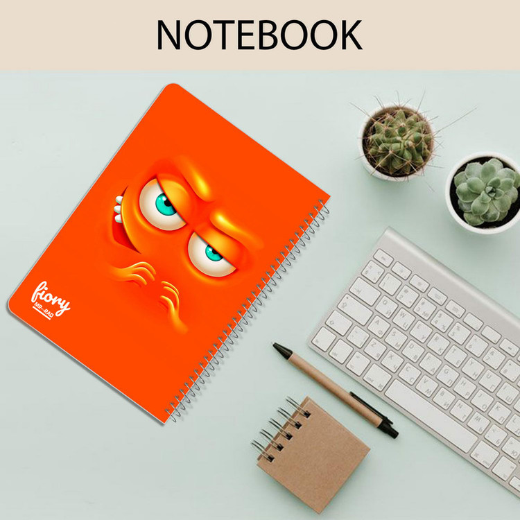 دفتر مشق مستر راد مدل ایموجی طرح زیرک کد 1567 Emoji