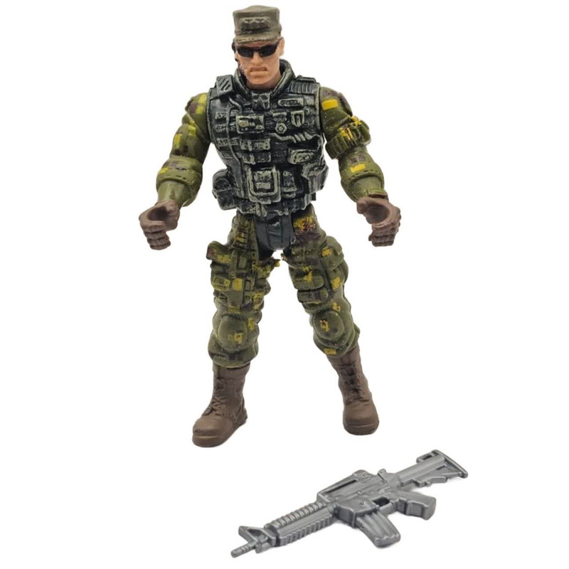 فیگور ناب سل مدل سرباز تفنگدار کد SPECIALFORCES NAAB006  ارتفاع 10 سانتی‌متر