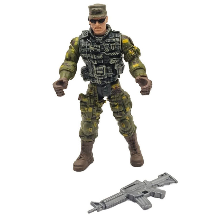 فیگور ناب سل مدل سرباز تفنگدار کد SPECIALFORCES NAAB006 ارتفاع 10 سانتیمتر