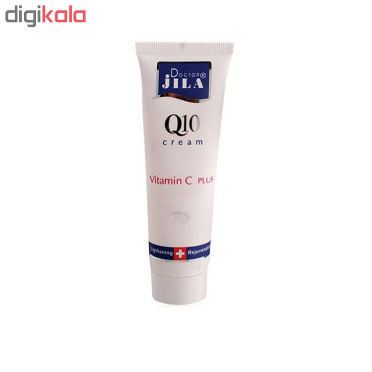 کرم ضد چروک دکتر ژیلا سری Q10 مدل Vitamin C Plus حجم 50 میلی لیتر
