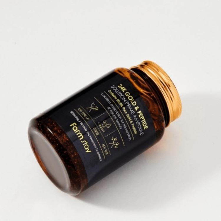 ژل سفت کننده فارم استی مدل 24K GOLD PEPTIDE با حجم 250 میلی لیتر