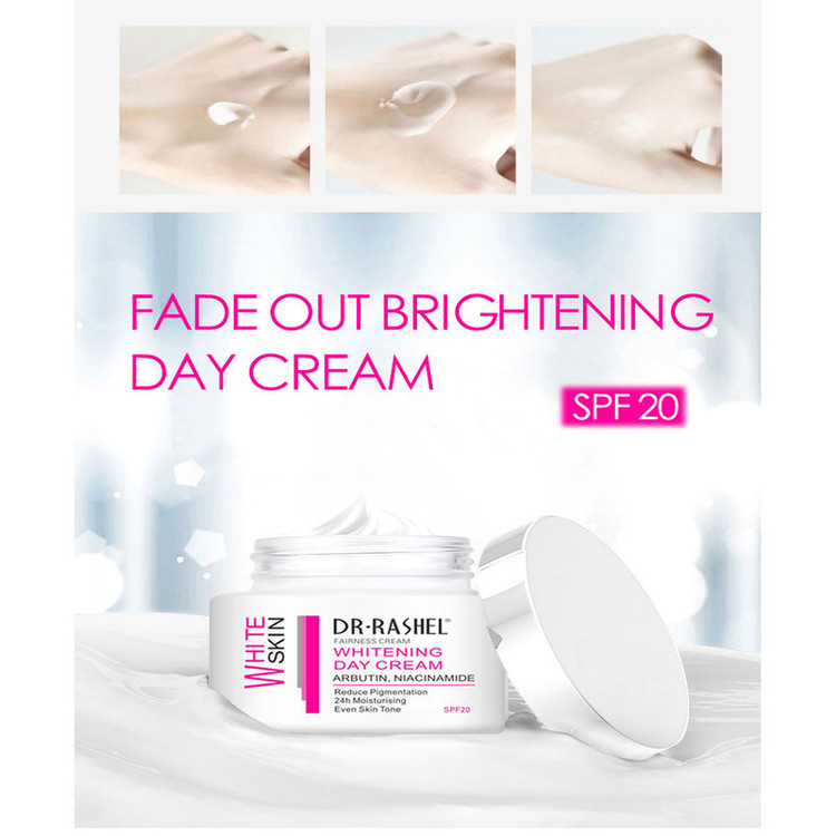 کرم ضد چروک دکتر راشل مدل whitening day وزن 50 گرم