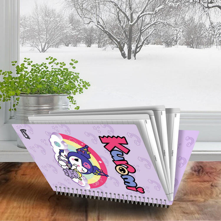 دفتر مشق 50 برگ مستر راد مدل کورومی و ملودی طرح هپی کد 2571 fiory
