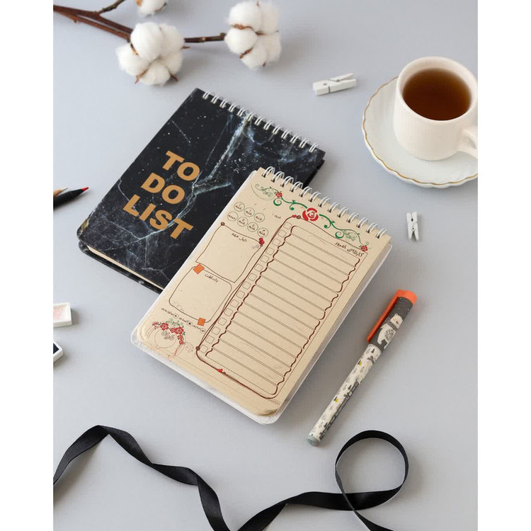 دفتر برنامه ریزی 60 برگ دایان مدل to do list کد ۳۵۵