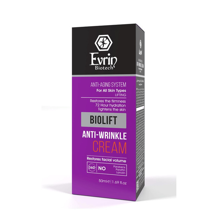 کرم ضد چروک اورین مدل BIOLIFT حجم 50 میلی لیتر