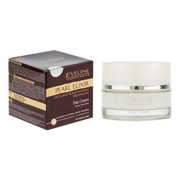 کرم جوان کننده صورت روز اولاین مدل Pearl Elixir مناسب برای انواع پوست حجم 50 میلی لیتر