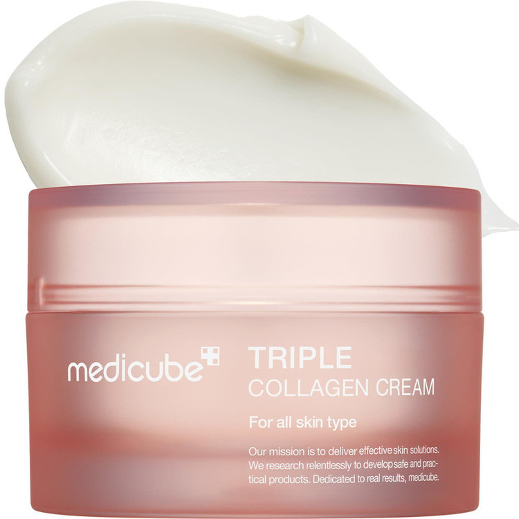 کرم ضد چروک مدیکیوب مدل Triple Collagen حجم 50 میلی لیتر
