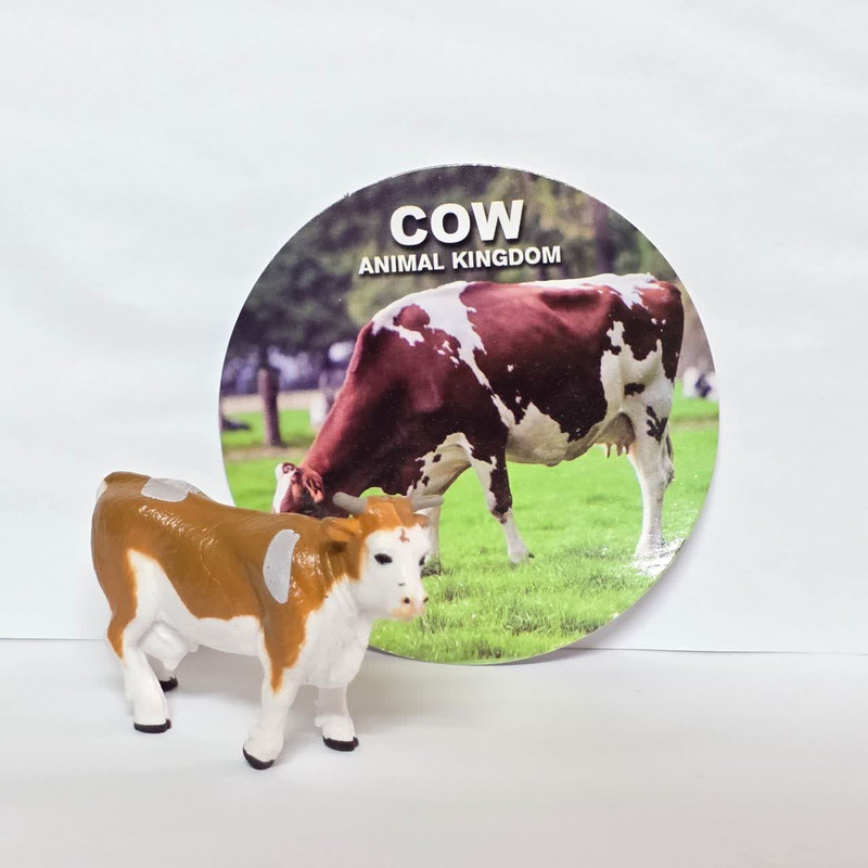فیگور ناب سل مدل گاو کد COW NAAB042 ارتفاع 5 سانتی متر