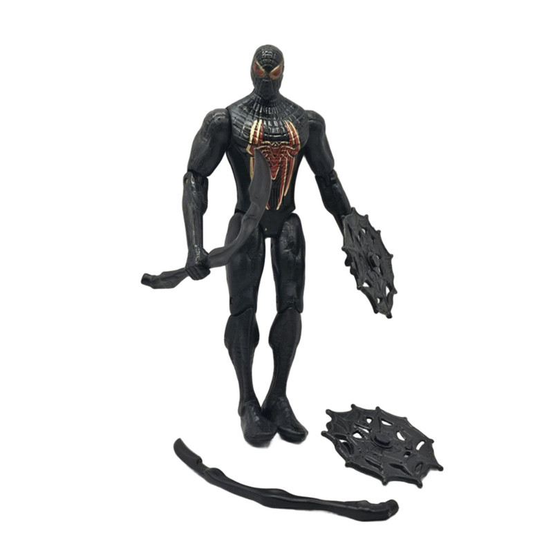 فیگور ناب سل مدل مرد عنکبوتی Black Spider-Man