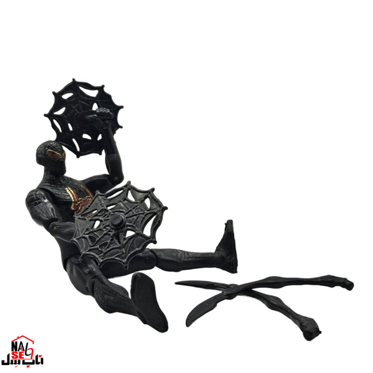 فیگور ناب سل مدل مرد عنکبوتی Black Spider-Man
