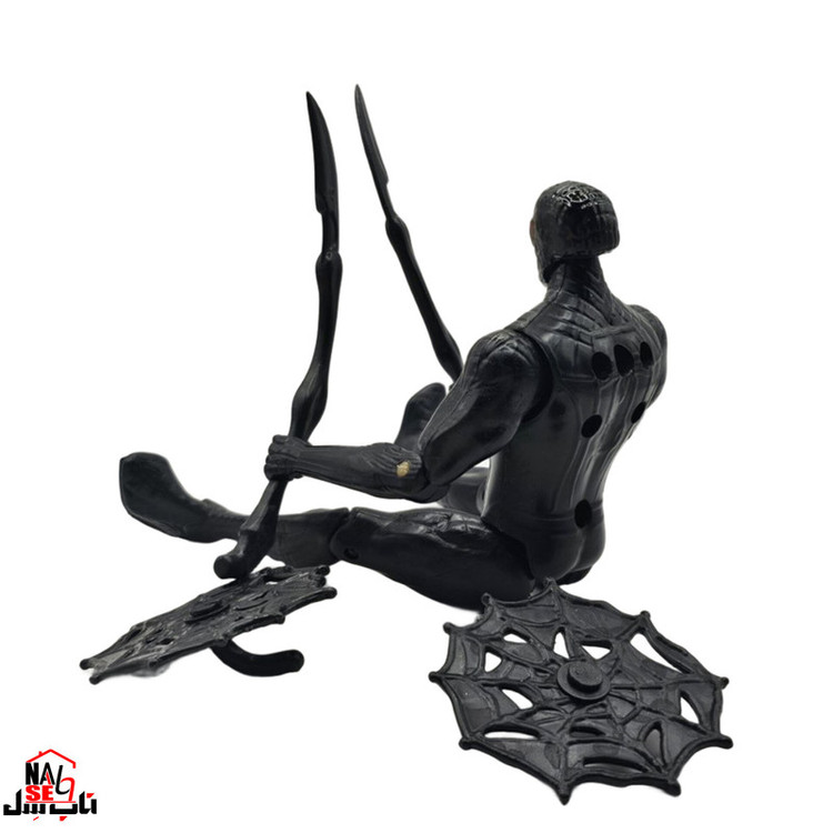 فیگور ناب سل مدل مرد عنکبوتی Black Spider-Man