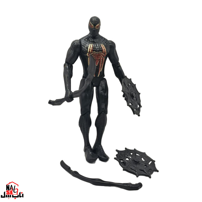 فیگور ناب سل مدل مرد عنکبوتی Black Spider-Man