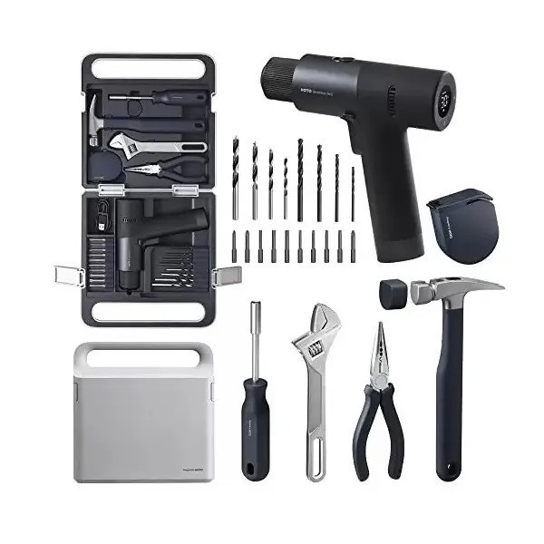 جعبه ابزار هوتو مدل Hoto Brushless Drill Kit QWDZGJ001