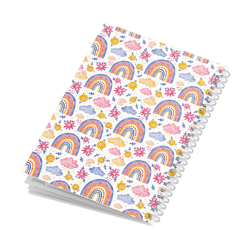 دفتر مشق پانداک طرح rainbow