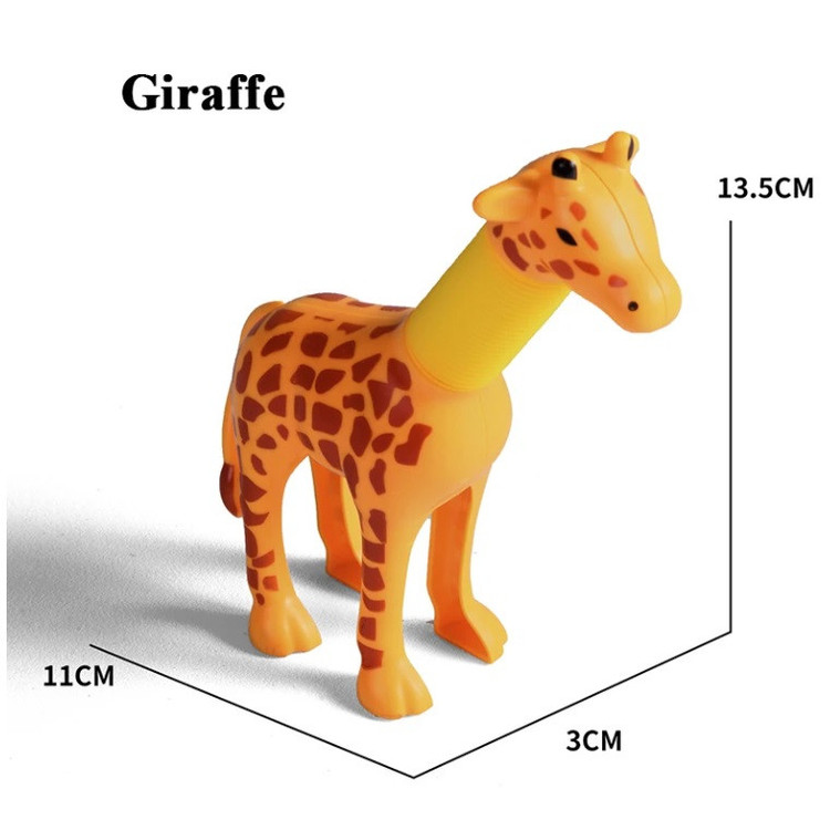 اکشن فیگور مدل حیوانات طرح Telescopic مجموعه 3 عددی