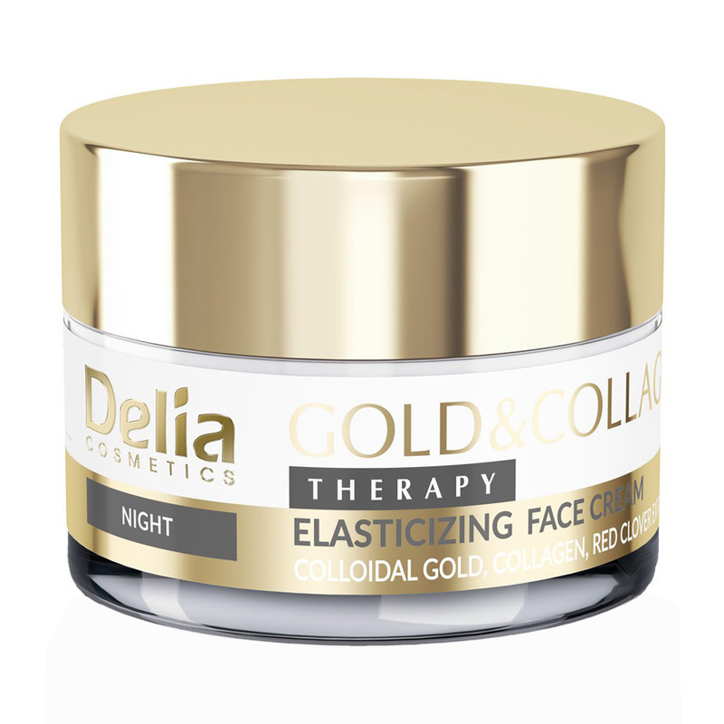 کرم ضد چروک دلیا مدل GOLD COLLAGEN مناسب برای انواع پوست حجم 50 میلی لیتر