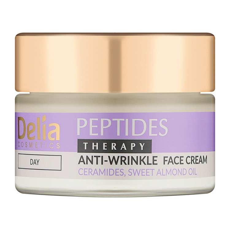 کرم ضد چروک، سفت کننده دلیا مدل PEPTIDES مناسب برای انواع پوست حجم 50 میلی لیتر