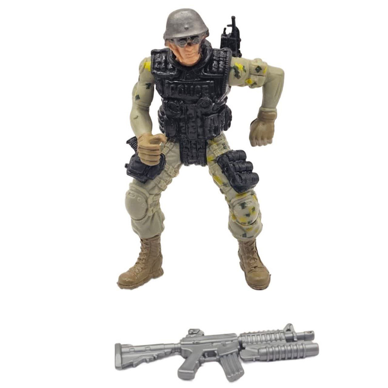فیگور ناب سل مدل سرباز تفنگدار کد SPECIALFORCES NAAB008  ارتفاع 10 سانتی‌متر