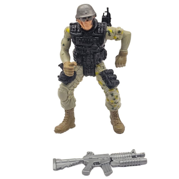 فیگور ناب سل مدل سرباز تفنگدار کد SPECIALFORCES NAAB008 ارتفاع 10 سانتیمتر