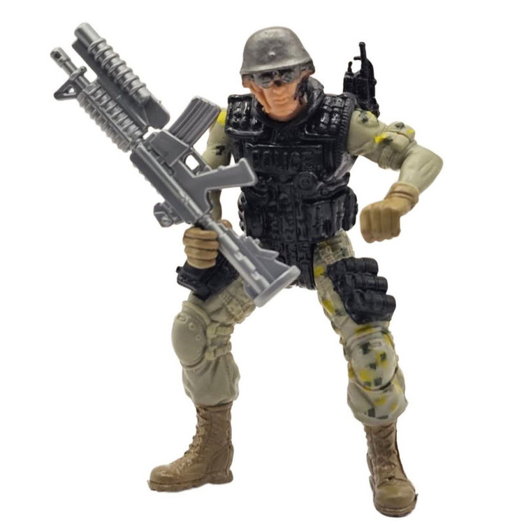 فیگور ناب سل مدل سرباز تفنگدار کد SPECIALFORCES NAAB008 ارتفاع 10 سانتیمتر