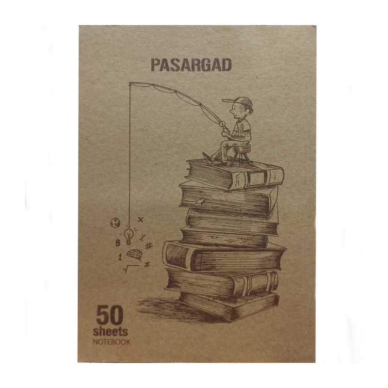 دفتر 50 برگ پاسارگاد مدل ماهیگیری کد 05