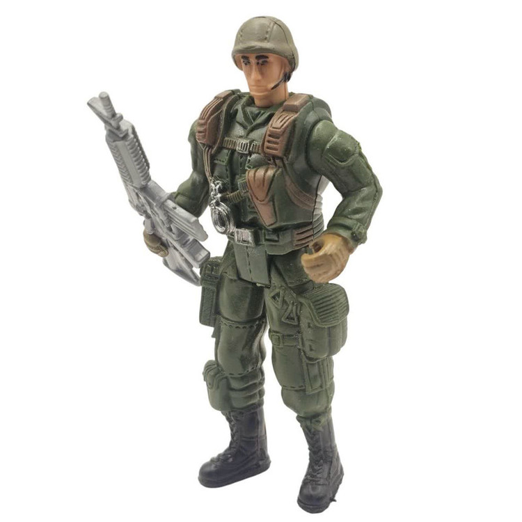 فیگور ناب سل مدل سرباز تفنگدار کد SPECIALFORCES NAAB001 ارتفاع 10 سانتیمتر