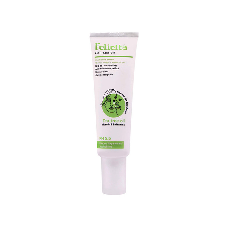 ژل ضد جوش فلیچیتا مدل tea tree حجم 30 میلی لیتر