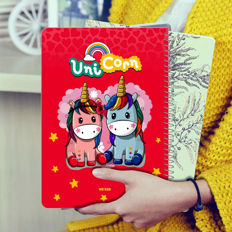 دفتر مشق مستر راد مدل یونیکورن کد 1695 Unicorn