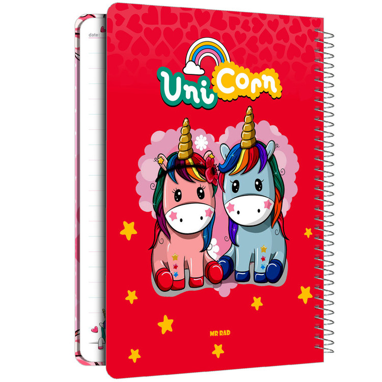 دفتر مشق مستر راد مدل یونیکورن کد 1695 Unicorn