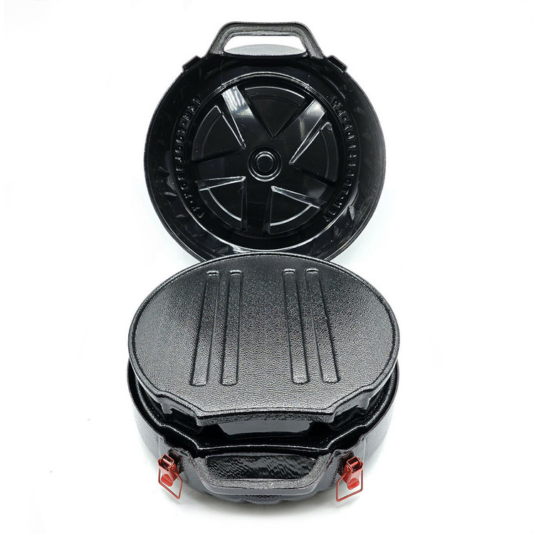 جعبه ابزار مخصوص خودرو مدل BLACK-2T سایز 15 اینچ 2 طبقه