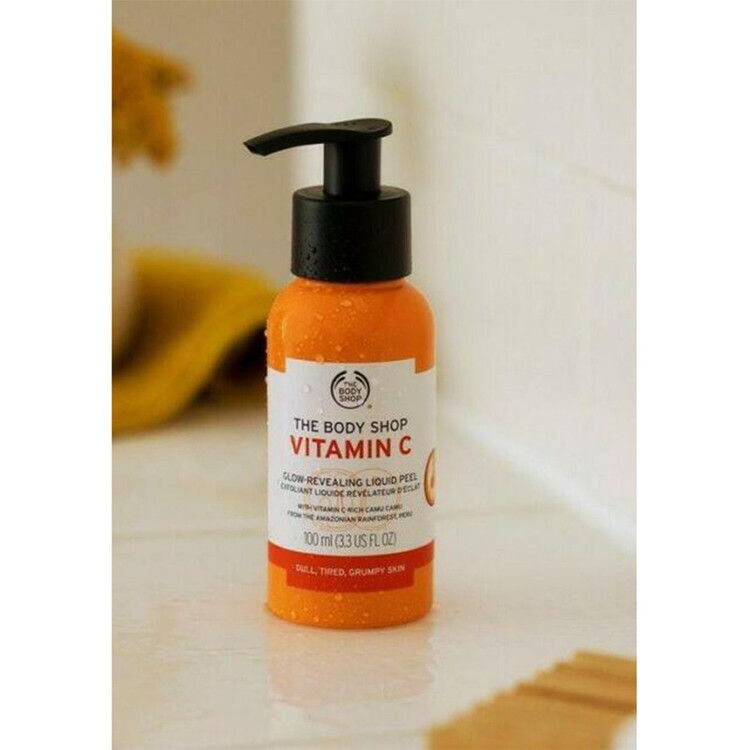 ژل لایه بردار صورت بادی شاپ مدل Vitamin C حجم 100 میلی لیتر