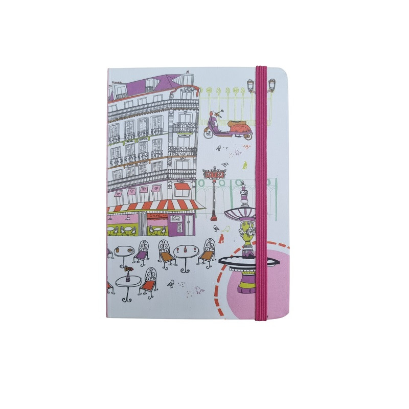 دفتر یادداشت 100 برگ مدل کش دار کد 1-37