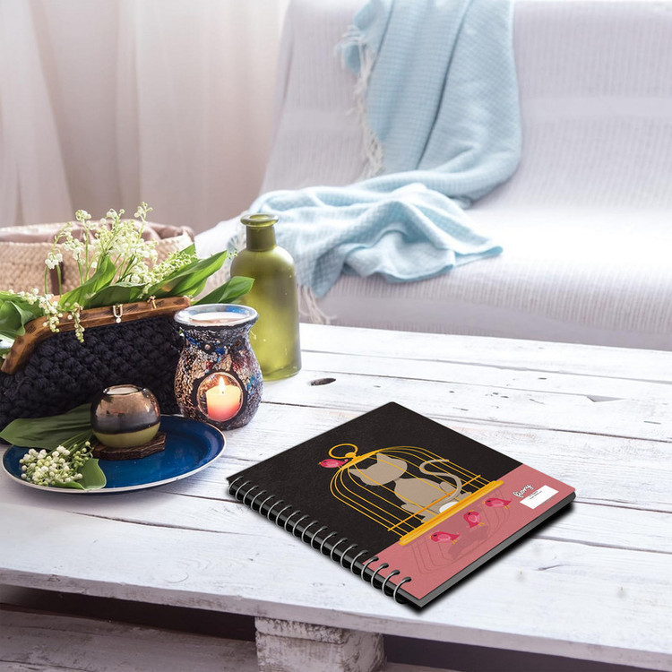 دفتر مشق 50 برگ مستر راد طرح گربه مرموز کد 2709 fiory