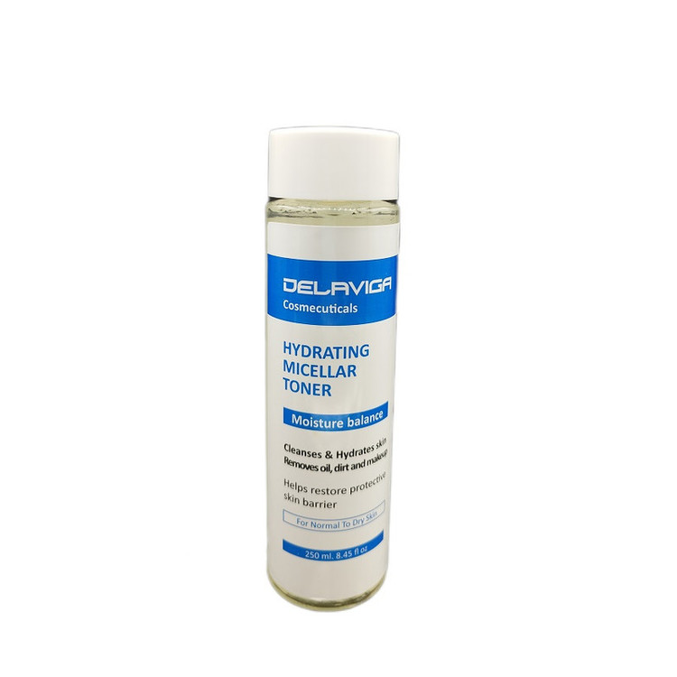 تونر دلاویگا مدل Moisture balance حجم 250 میلی لیتر