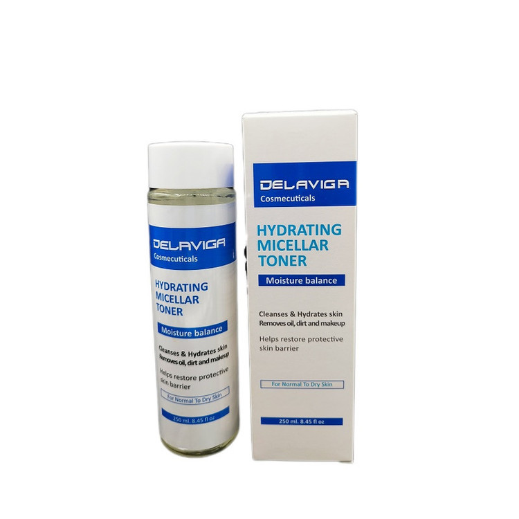 تونر دلاویگا مدل Moisture balance حجم 250 میلی لیتر
