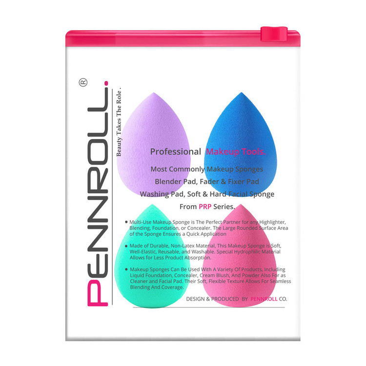 پد آرایشی پنرول مدل PRP Candy Puff Bag X4 بسته 4 عددی