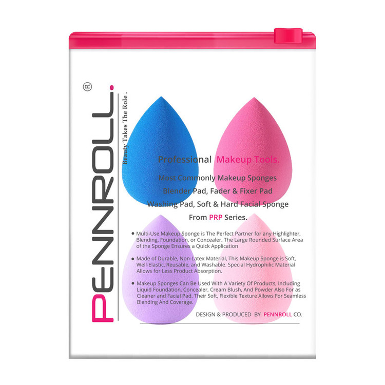 پد آرایشی پنرول مدل PRP Candy Puff Bag X4 بسته 4 عددی