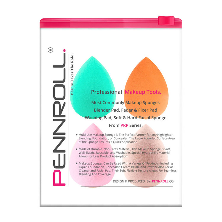 پد آرایشی پنرول مدل PRP Candy Puff Bag X4 بسته 4 عددی
