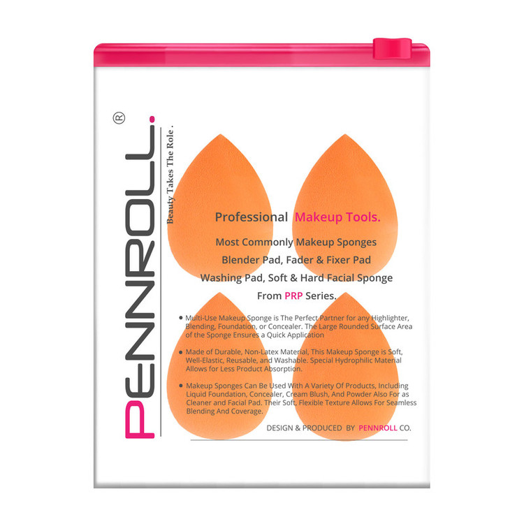 پد آرایشی پنرول مدل PRP Candy Puff Bag X4 بسته 4 عددی