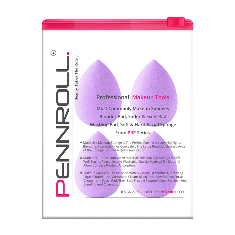 پد آرایشی پنرول مدل PRP Candy Puff Bag X4 بسته 4 عددی