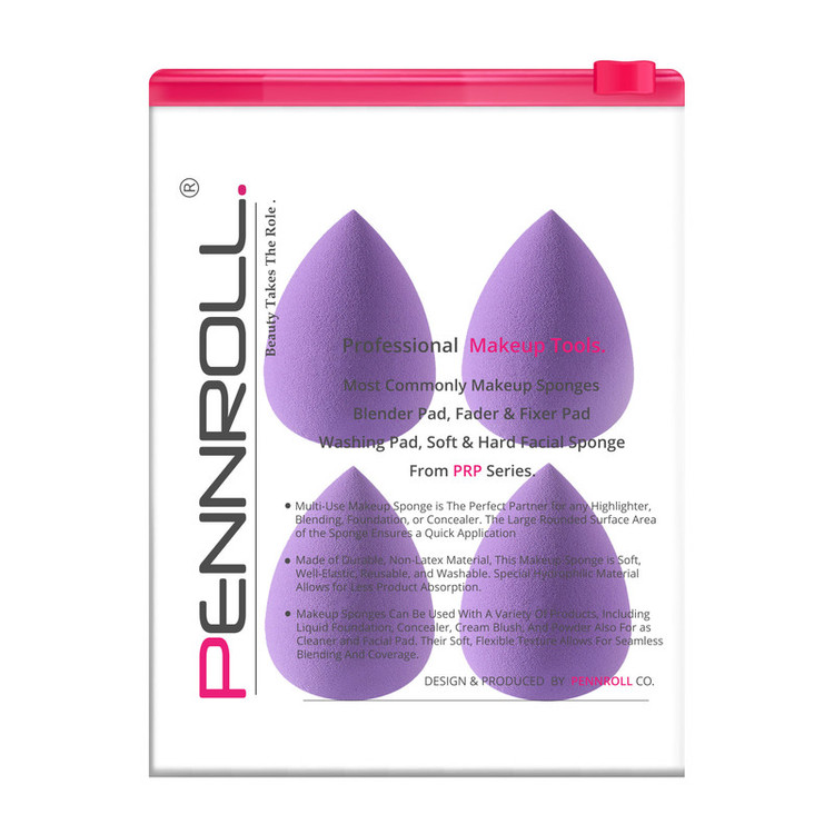 پد آرایشی پنرول مدل PRP Candy Puff Bag X4 بسته 4 عددی