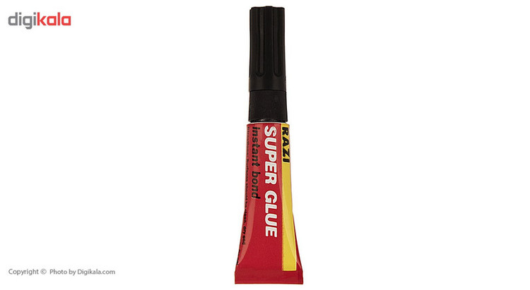 چسب قطره ای رازی مدل Super Glue حجم 3 میلی لیتر