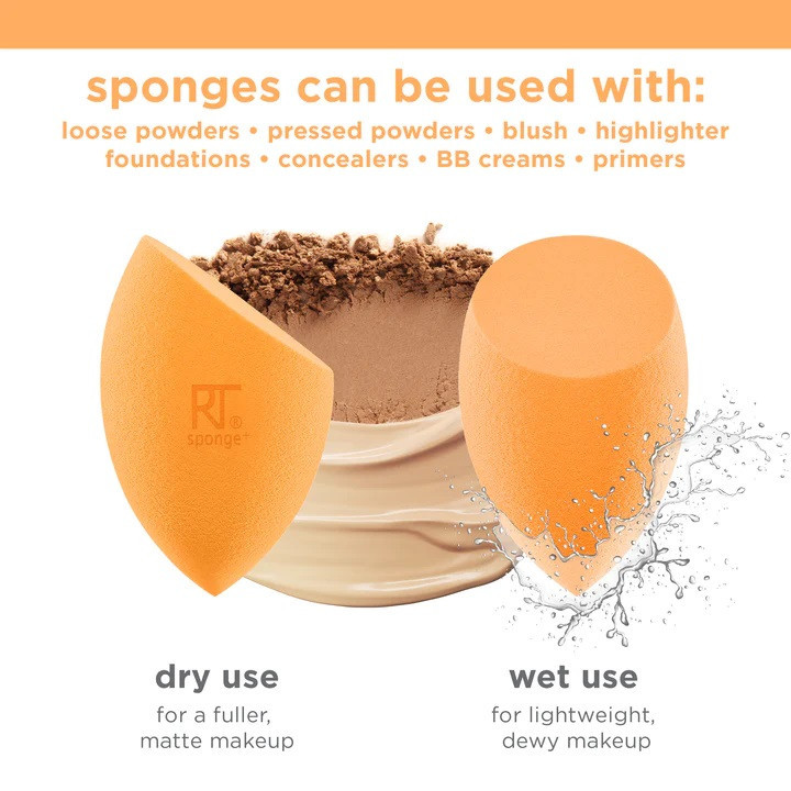 پد آرایشی ریل تکنیکس مدل Miracle Sponges مجموعه 6 عددی
