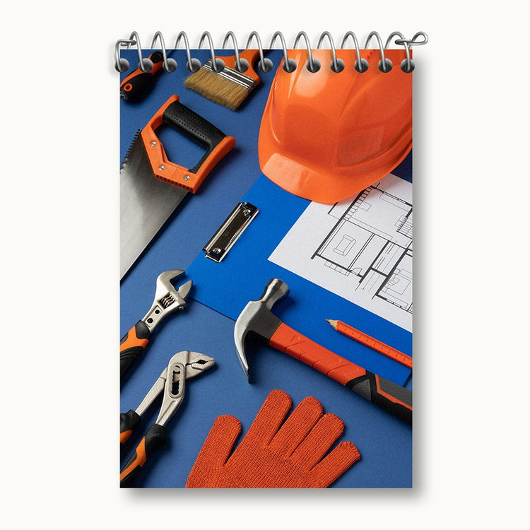 دفتر یادداشت 50 برگ خندالو مدل مهندس کد F2355