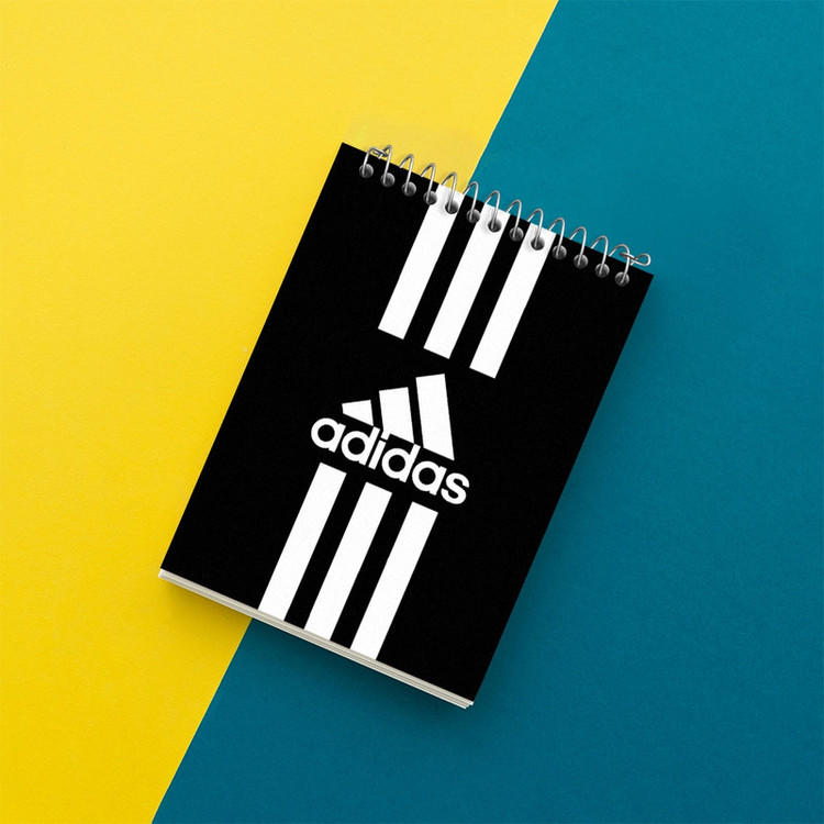 دفتر یادداشت 50 برگ خندالو مدل آدیداس (Adidas) کد 36953
