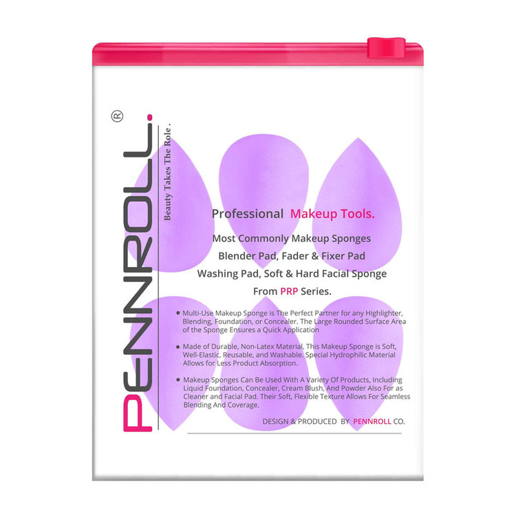 پد آرایشی پنرول مدل PRP Candy Puff Bag X6 بسته 6 عددی