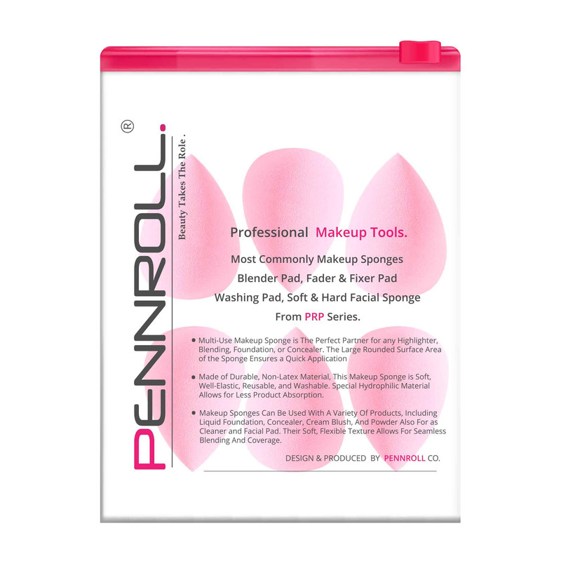 پد آرایشی پنرول مدل PRP Candy Puff Bag X6 بسته 6 عددی