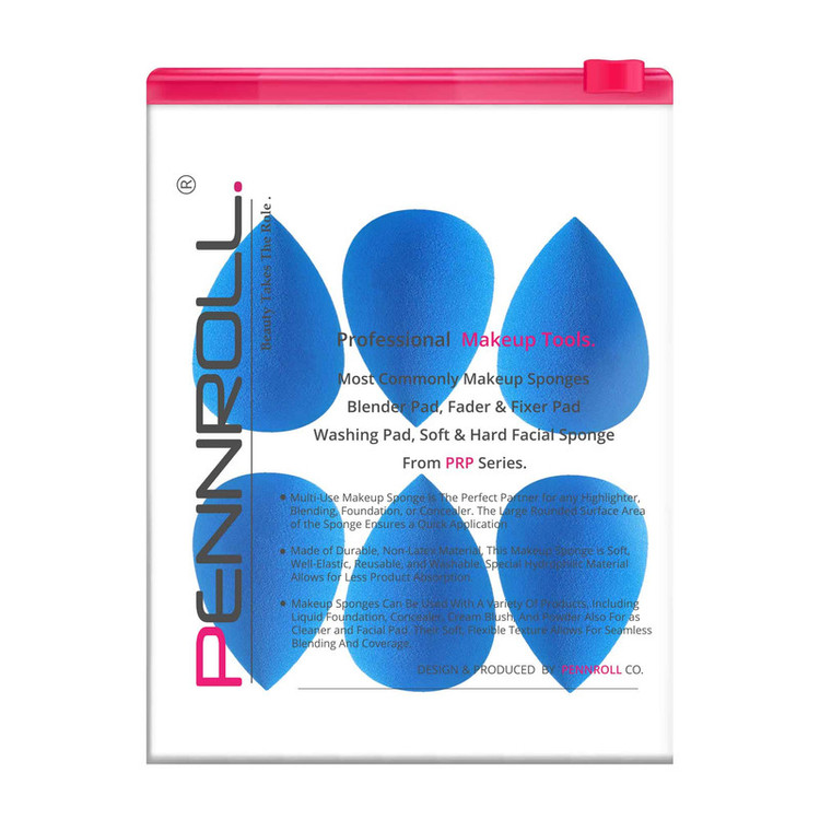 پد آرایشی پنرول مدل PRP Candy Puff Bag X6 بسته 6 عددی