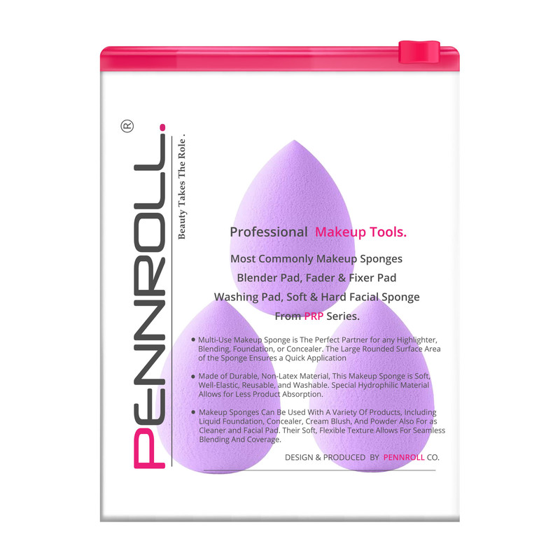 پد آرایشی پنرول مدل PRP Candy Puff Bag X3 بسته 3 عددی