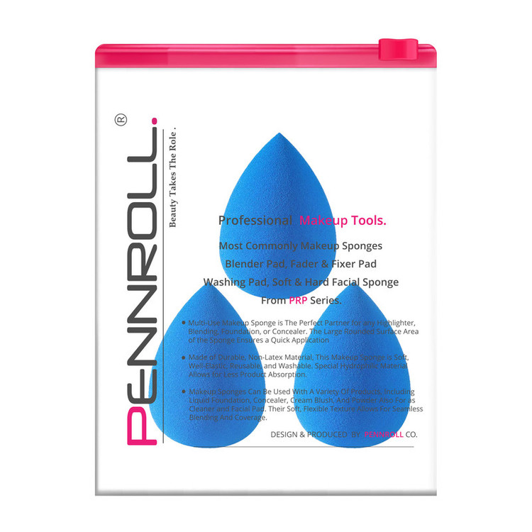 پد آرایشی پنرول مدل PRP Candy Puff Bag X3 بسته 3 عددی